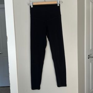 Aerie Black High Waisted 7/8 Leggings